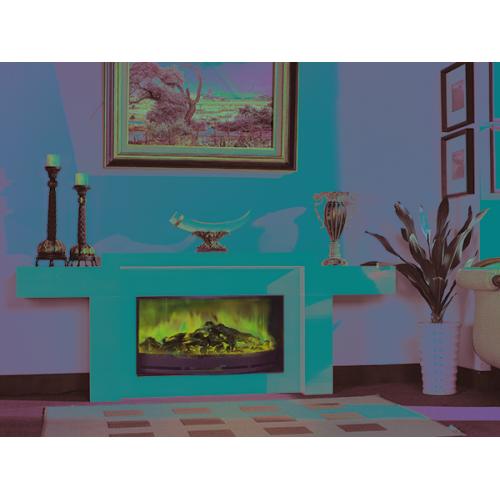 Каминокомплект Glenrich Европа Delux (белый)+Rondo S86 Каминокомплект Glenrich Европа Delux (белый)+Rondo S86 в Пскове