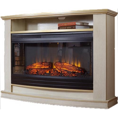 Каминокомплект InterFlame Мельбурн (белый)+Panoramic 42 Каминокомплект InterFlame Мельбурн (белый)+Panoramic 42 в Пскове
