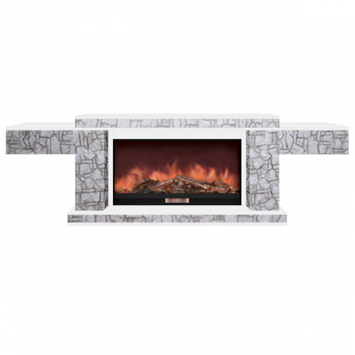 Каминокомплект Glenrich Тауэр Старый город S86 (белый)+Premier S86 Каминокомплект Glenrich Тауэр Старый город S86 (белый)+Premier S86 в Пскове