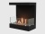 Встроенный биокамин Lux Fire Фронтальный 440 S Lux fire
