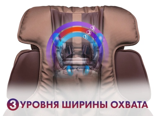 Массажное кресло FUJIMO SOUL F730 Коричневый Массажное кресло FUJIMO SOUL F730 Коричневый