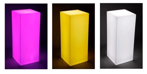 Светильник Колонна 30х45 питание от сети 220В, RGB
