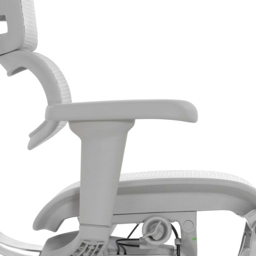 Ортопедическое кресло Falto Ergohuman 2 Ultra Footrest Серое