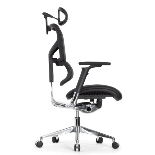 Ортопедическое кресло Falto Leather Premium Черное