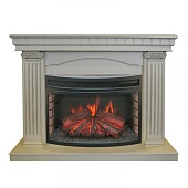Каминокомплект Real Flame Rosa (белый дуб)+FireSpace 25 S IR