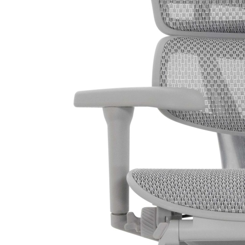 Ортопедическое кресло Falto Ergohuman 2 Ultra Footrest Серое