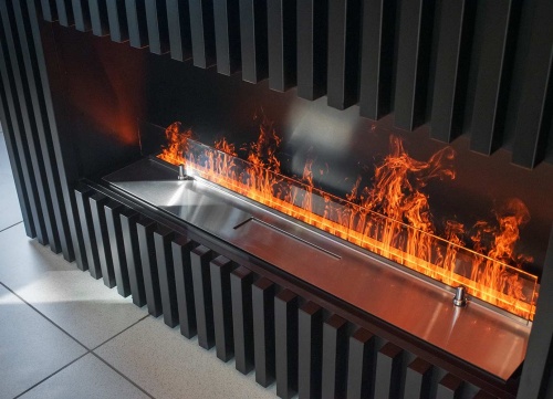 Электроочаг Schönes Feuer 3D FireLine 1000 Pro со стальной крышкой в Пскове