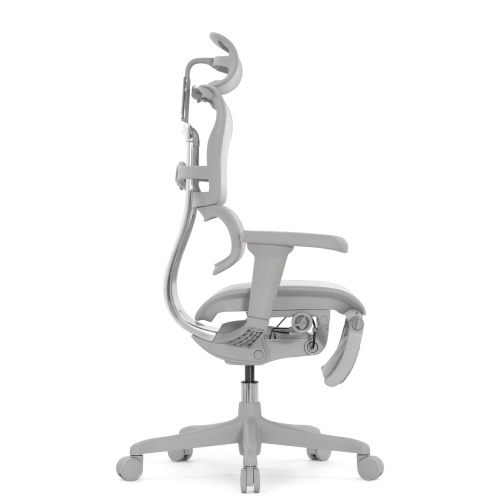 Ортопедическое кресло Falto Ergohuman 2 Ultra Footrest Серое