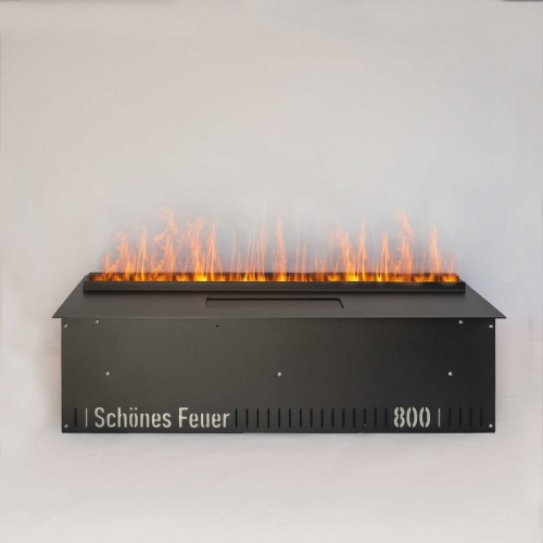Электроочаг Schönes Feuer 3D FireLine 800 со стальной крышкой в Пскове
