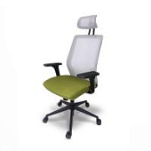 Ортопедическое кресло Falto Soul Зелёно-серое с чёрным каркасом Ортопедическое кресло Falto Soul Зелёно-серое с чёрным каркасом