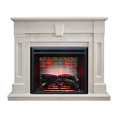 Каминокомплект Real Flame Kellie 26 (белый дуб)+Leeds 26 SD